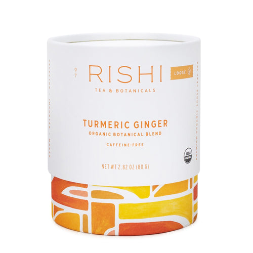 Rishi Tea Turmeric Ginger Organic Loose Leaf Tea, 2.82 oz