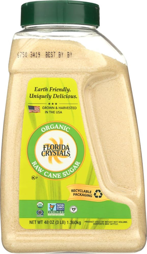 Florida Crystals Cane Sugar Jug, 48 oz (Pack of 6)