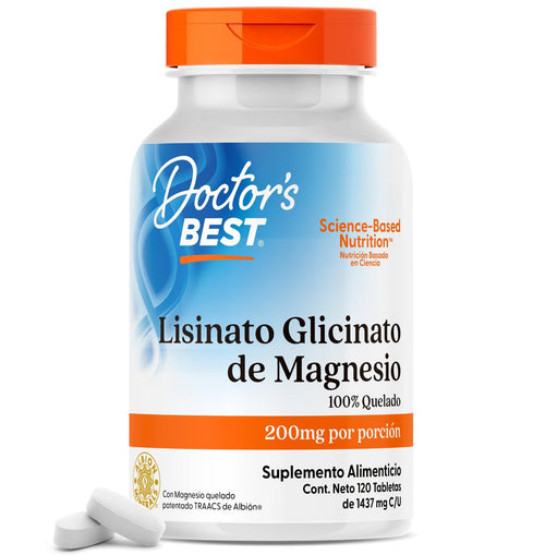 Doctor's Best Magnesium, 120 Tablets