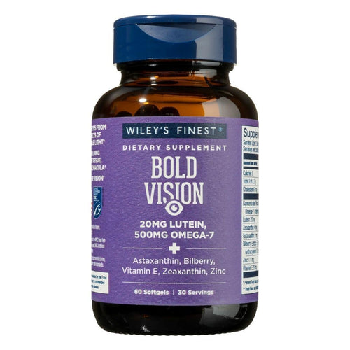 Wiley's Finest Wild Alaskan Fish Oil Bold Vision, 60 Softgels