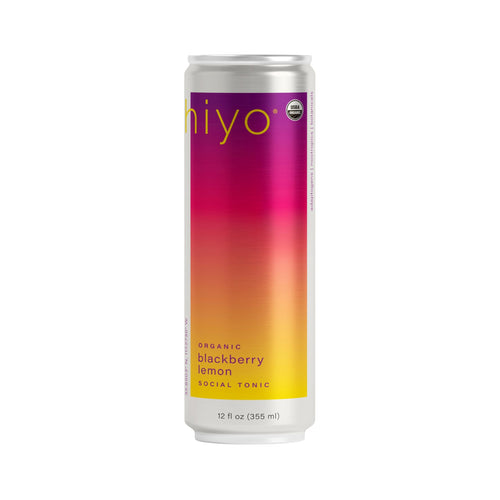 Hiyo Non-Alcoholic Functional Seltzer with Adaptogens and Nootropics, 12 fl oz