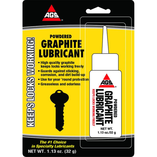 AGS Mr. Zip Graphite Powdered Lubricant, 1.13 oz