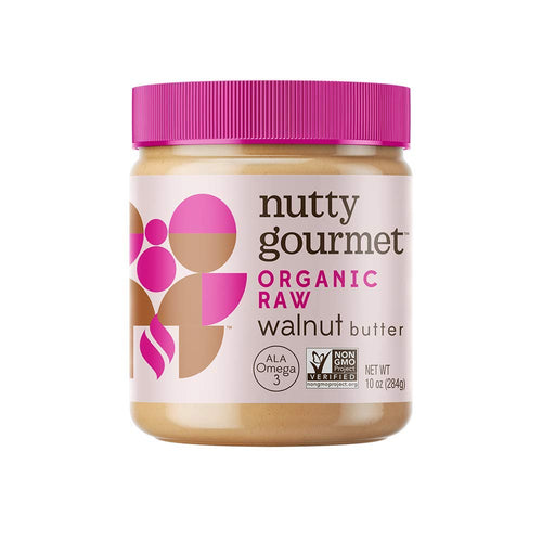 Nutty Gourmet Organic Walnut Butter, 10 oz