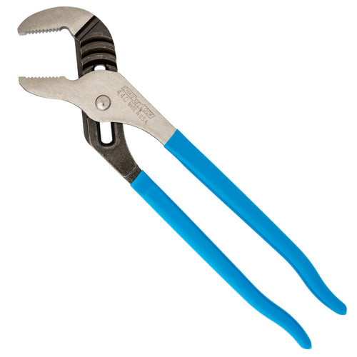 Channellock Tongue and Groove Pliers, Straight Jaw, 12 in