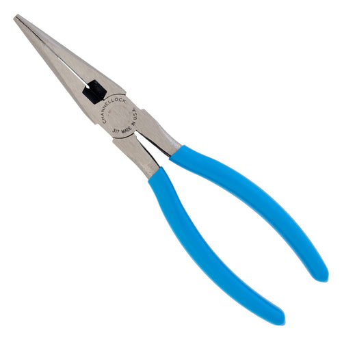 Channellock 317 8 in Long Nose Pliers with Side Cutter