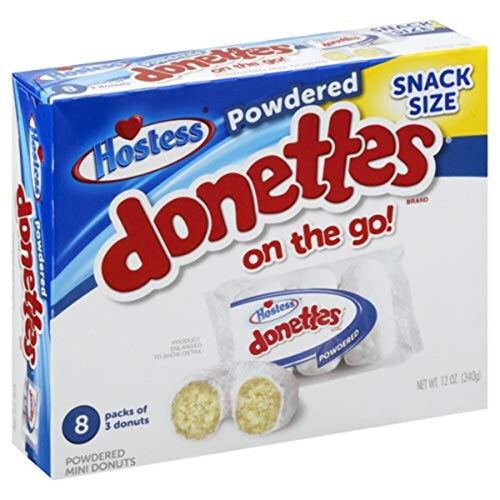 Hostess Powdered Donettes, 12 oz