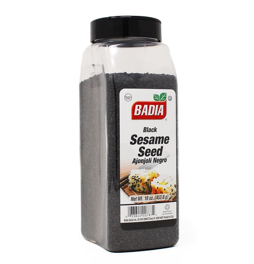 Badia Whole Black Sesame Seeds, 16 oz