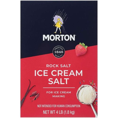 Morton Ice Cream Salt, 4 lb