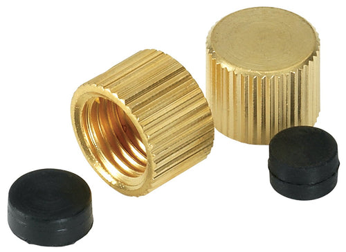 Homewerks Waste Cap Replacement Part, 5/16 in and 3/8 in (2-Pack)