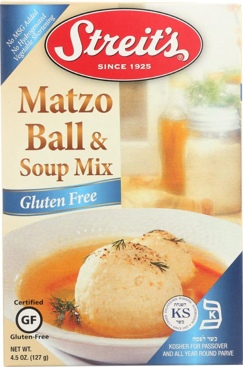 Streit's Gluten Free Matzo Ball Soup, 4.5 oz (Pack of 3)