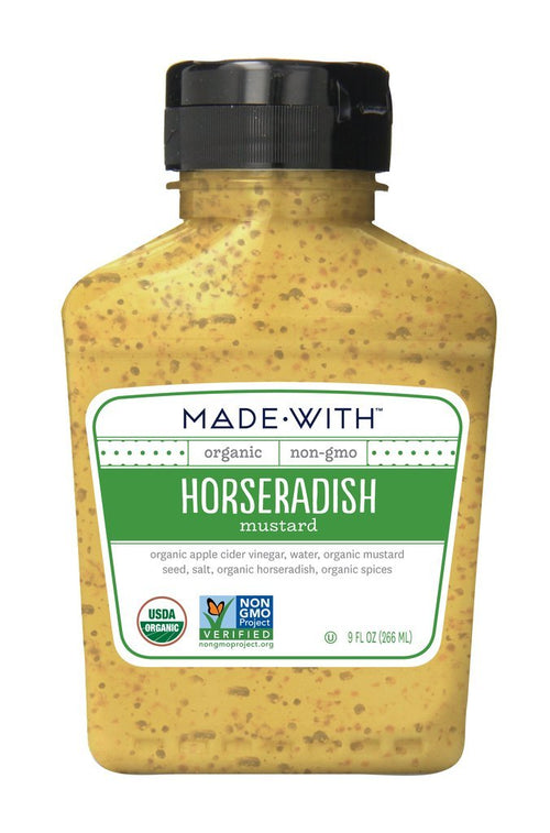 Made With Organic Mustard Horseradish, 9 oz