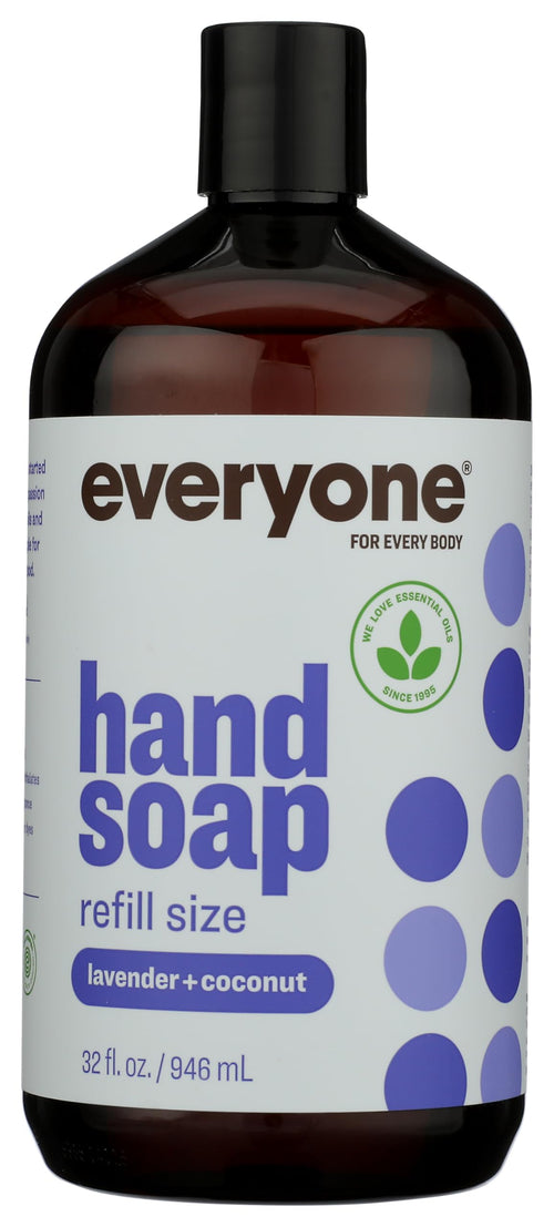Everyone Lavender & Coconut Hand Soap Refill, 32 fl oz