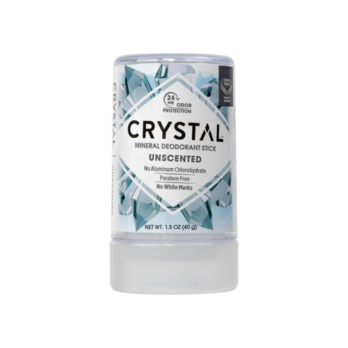 Crystal Mineral Deodorant Stick, Travel Size, 1.5 oz