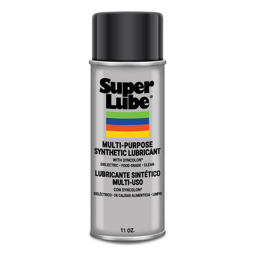 Super Lube Multi-Purpose Synthetic Lubricant Aerosol with Syncolon, 11 oz