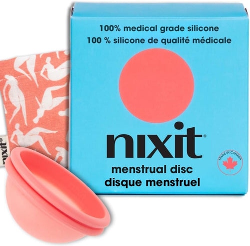 Nixit Reusable Menstrual Disc, 12 Hour Wear