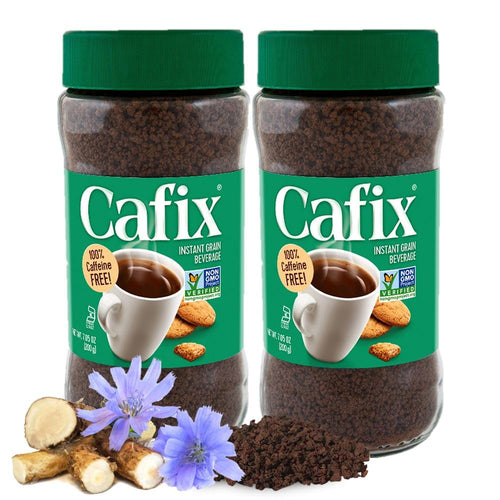 Cafix Instant Chicory Coffee Substitute, Caffeine Free, 7.05 oz (Pack of 2)
