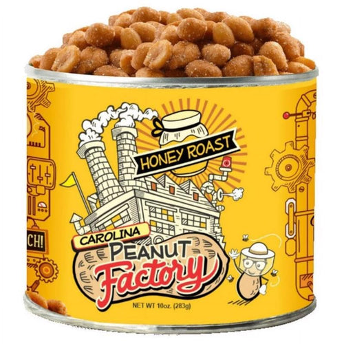 Carolina Peanut Factory Gourmet Salted Honey Roasted Peanuts