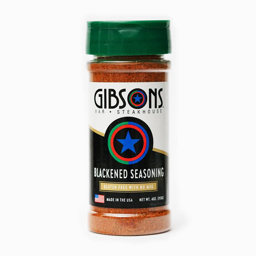 Gibsons Steakhouse Blackened Seasoning, 4 oz Jar