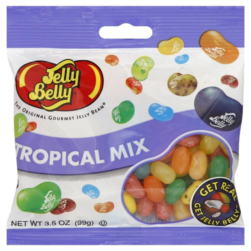 Jelly Belly Tropical Mix Jelly Beans, 3.5 oz