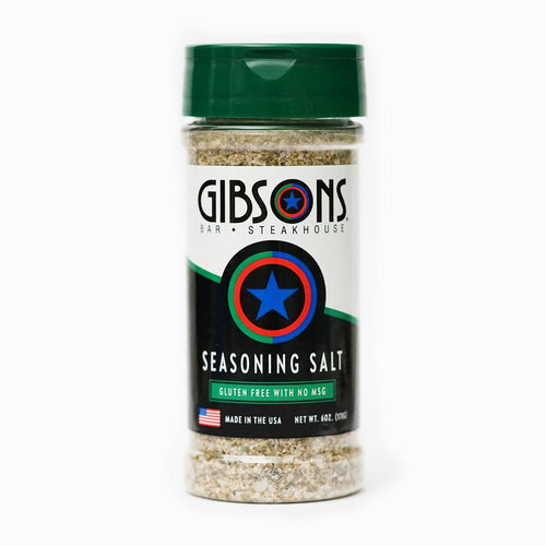 Gibsons Steakhouse Seasoning Salt, 6 oz Jar