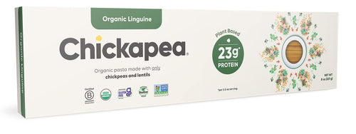Chickapea Organic Linguine Pasta, 8 oz (Pack of 6)