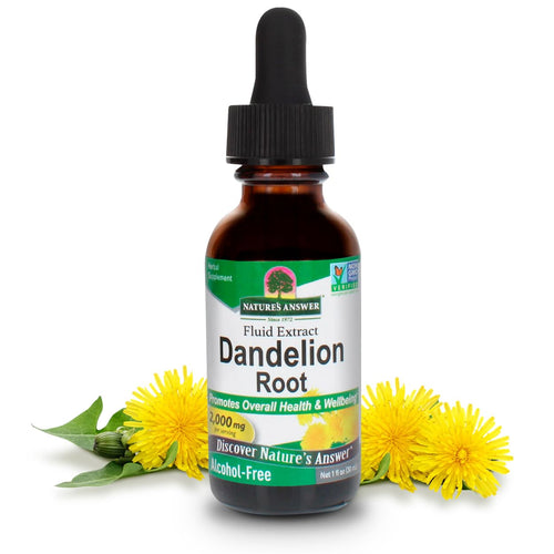 Nature's Answer Dandelion Root Extract, 2000 mg, 1 oz