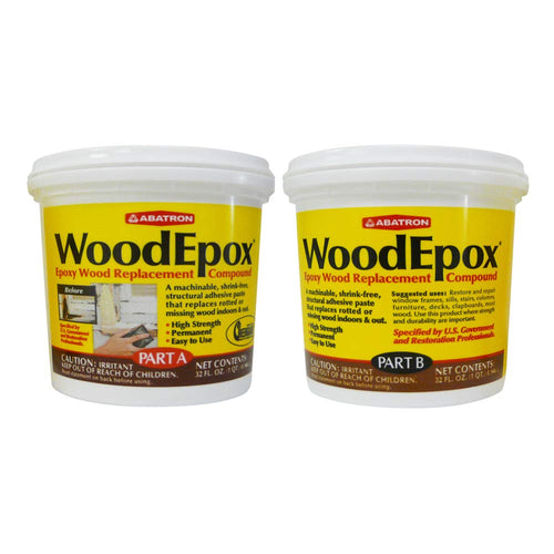 Abatron WoodEpox Structural Epoxy Adhesive Filler Kit, 2 Quart