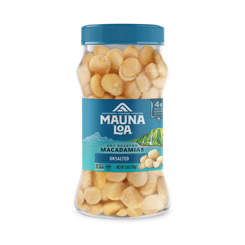 Mauna Loa Unsalted Roasted Macadamia Nuts, 6 oz