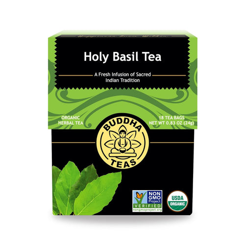 Organic Holy Basil Tea, 18 Tea Bags