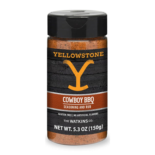 Yellowstone Cowboy BBQ Seasoning and Rub, 5.3 oz