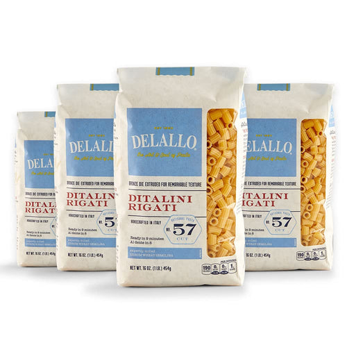 DeLallo Ditalini Pasta, 1 lb Bag (Pack of 4)
