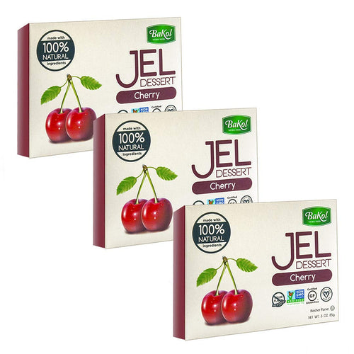 Bakol Jel Dessert Mix, Cherry (Pack of 3)