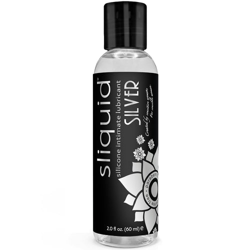 Sliquid Silver Silicone Intimate Lubricant, Unscented, 2 fl oz