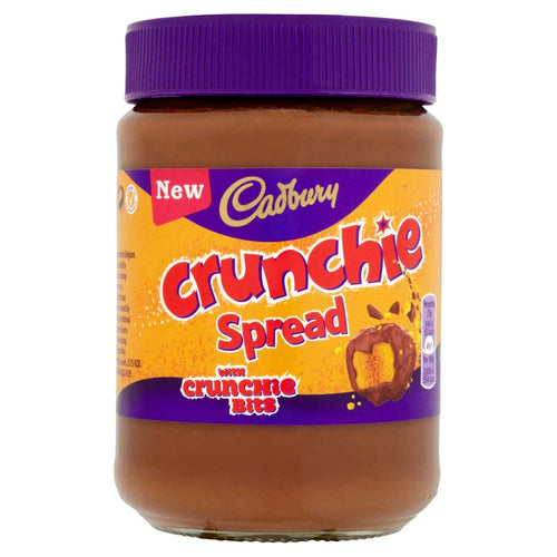 Cadbury Crunchie Chocolate Spread, Imported from the UK