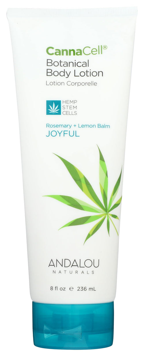 Andalou Naturals CannaCell Body Lotion, Joyful, 8 oz