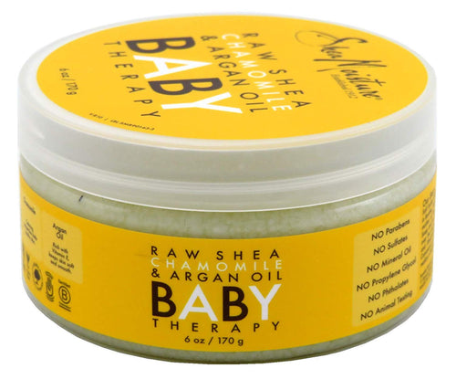 Raw Shea Chamomile & Argan Oil Baby Therapy, 6 oz (Pack of 2)