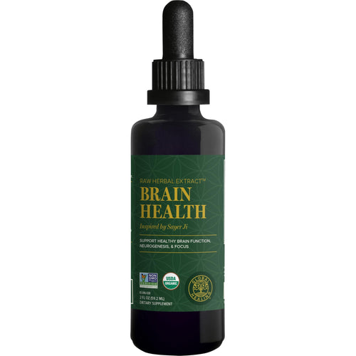 Global Healing Center Organic Brain Health Supplement, 2 fl oz