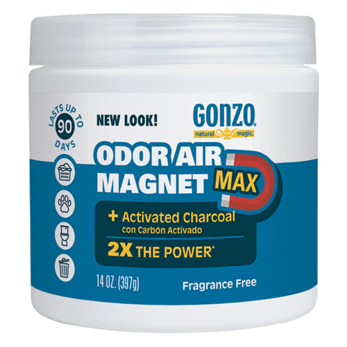 Gonzo Natural Magic Odor Air-Magnet with Activated Charcoal, 14 oz