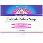 Heritage Store Colloidal Silver Soap, 3.5 oz (Pack of 2)