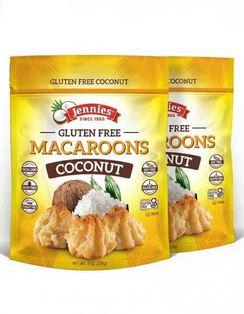 Jennies Organic Coconut Macaroons, 8 oz (Pack of 2)