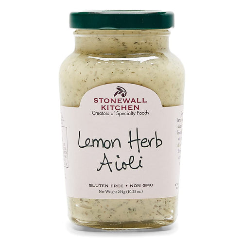 Stonewall Kitchen Lemon Herb Aioli, 10 oz