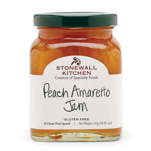 Stonewall Kitchen Peach Amaretto Jam, 12.5 oz