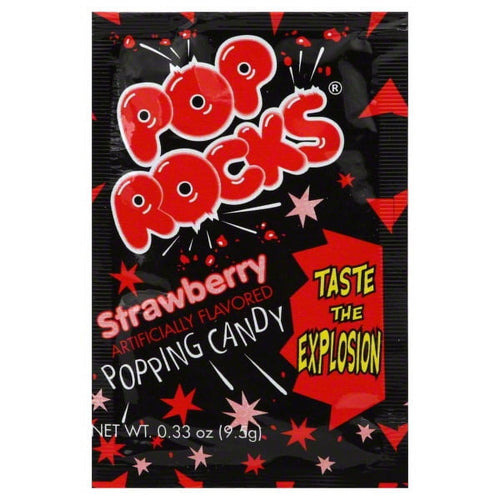 Pop Rocks Strawberry, 0.33 oz (Pack of 24)