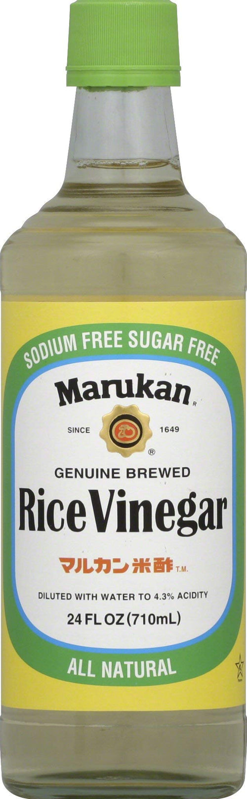 Marukan Genuine Brewed Rice Vinegar, 24 oz