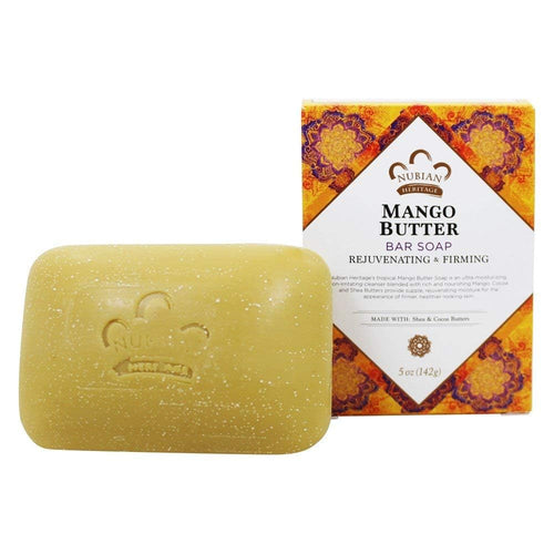 Nubian Heritage Mango Butter Soap Bar, 5 oz (Pack of 6)
