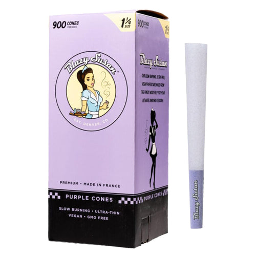 Blazy Susan Purple Tubes, 900 Count, 84 mm