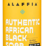 Alaffia Authentic African Black Soap, Peppermint, 16 oz