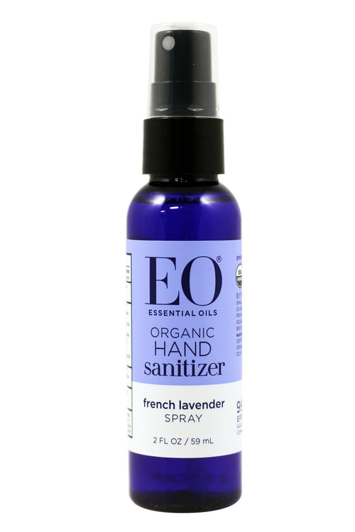 EO French Lavender Hand Sanitizer Spray, 2 oz (Pack of 2)