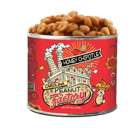 Carolina Peanut Factory Gourmet Salted Peanuts, Honey Chipotle