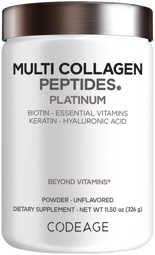 Codeage Multi Collagen Powder, Unflavored, 11 oz
